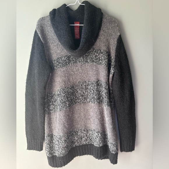 Olsen Europe, size L, over sized, wool/mohair/alpaca cowl neck sweater - Picture 1 of 4